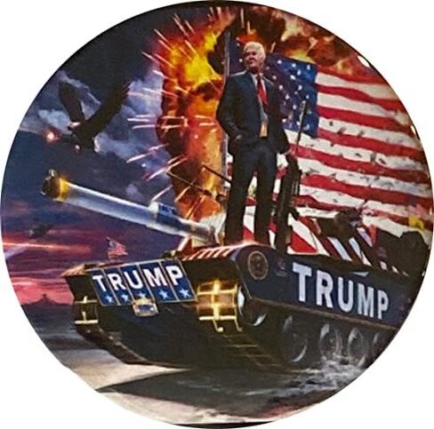 President Trump 2024 pins - I'll be back Collection of 8 buttons - 2.25 inches in Saudi Arabia
