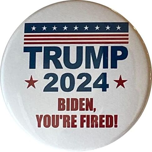 President Trump 2024 pins - I'll be back Collection of 8 buttons - 2.25 inches in Saudi Arabia