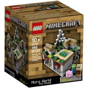 لعبة LEGO Minecraft Micro World The Village 21105 (توقفت الشركة المصنعة) in Saudi Arabia