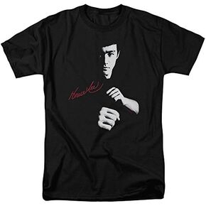 Bruce Lee Men's The Dragon Awaits T-Shirt Black in Kuwait