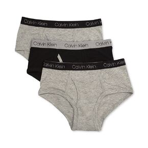 Calvin Klein Boys' Assorted 3 Pack Briefs