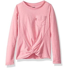 Levi's Girls' Long Sleeve Front Tie T-Shirt