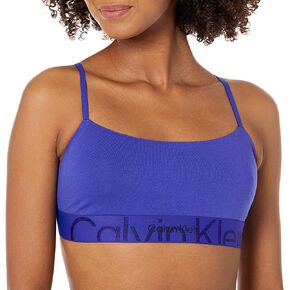 Calvin Klein Women's Embossed Icon Unlined Wireless Bralette