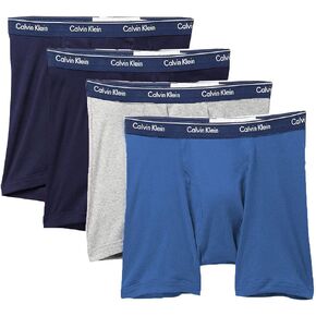 Calvin Klein Men's Underwear Cotton Stretch 4 Pack Boxer Briefs in Saudi Arabia