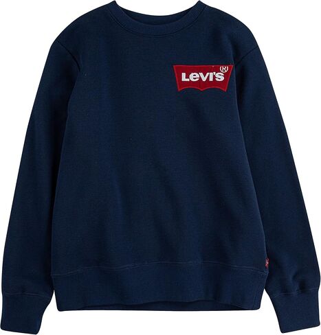 قميص من النوع الثقيل للأولاد من Levi's ذو فتحة رقبة مستديرة كبيرة in Kuwait