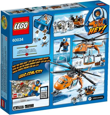 LEGO City Arctic Helicrane 60034 Building Toy in Saudi Arabia