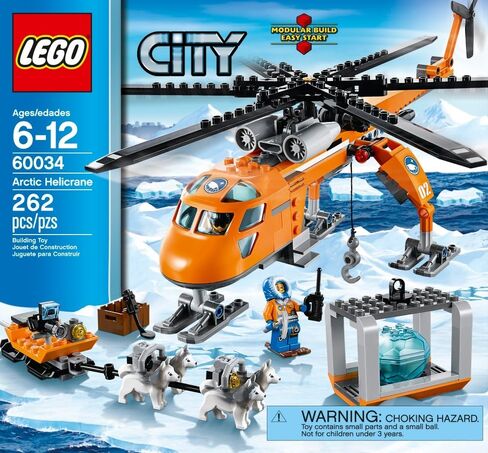 LEGO City Arctic Helicrane 60034 Building Toy in Saudi Arabia