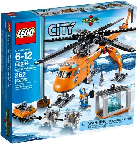 LEGO City Arctic Helicrane 60034 Building Toy in Saudi Arabia