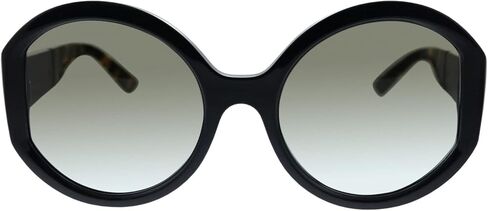 Prada PR 22XS 1AB0A7 Black Plastic Round Sunglasses Grey Gradient Lens in Saudi Arabia