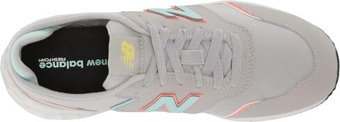 New Balance Girls Fresh Foam X70 V1 Lace-Up Sneaker, Rain Cloud/White Mint/Paradise Pink, 7 Wide Big Kid in Saudi Arabia