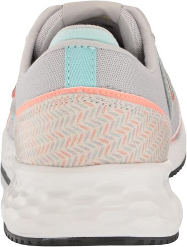 New Balance Girls Fresh Foam X70 V1 Lace-Up Sneaker, Rain Cloud/White Mint/Paradise Pink, 7 Wide Big Kid in Saudi Arabia