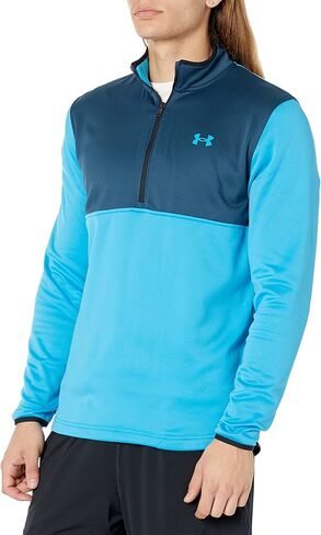 Under Armour Men's Fleece Colorblock ½ Zip T-Shirt in Saudi Arabia