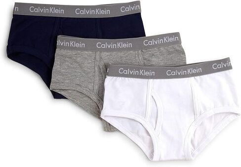 Calvin Klein Boys' Assorted 3 Pack Briefs in Saudi Arabia