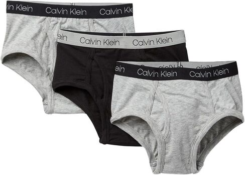 Calvin Klein Boys' Assorted 3 Pack Briefs in Saudi Arabia