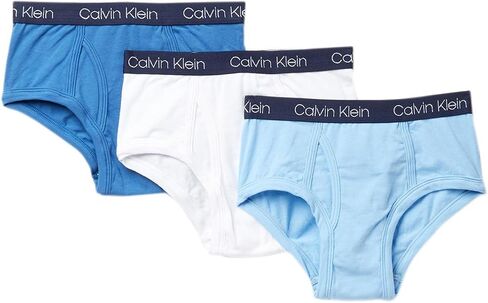 Calvin Klein Boys' Assorted 3 Pack Briefs in Saudi Arabia