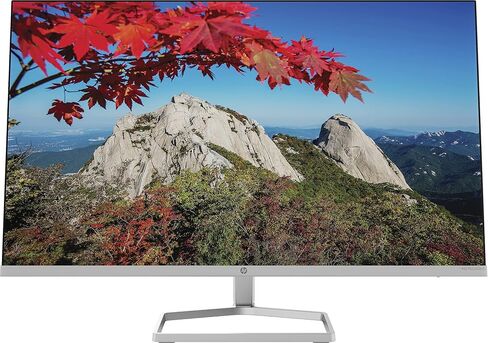 HP M27fd FHD 65w USB-C Monitor - Works With Chromebook - Computer Monitor with 27-inch IPS Display(1080p)- Eyesafe & 99% sRGB - AMD Freesync- HDMI, VGA & USB-C - Borderless Design- Tilt Adjust - Black in Kuwait
