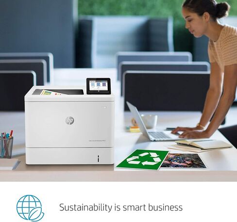 HP Color Laserjet Enterprise M555dn Duplex Printer (7ZU78A) (Renewed) in Kuwait