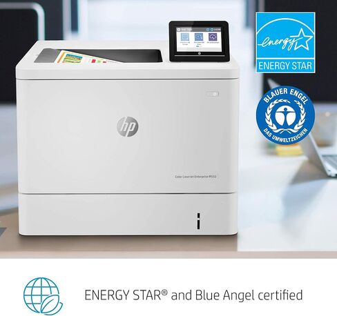 HP Color Laserjet Enterprise M555dn Duplex Printer (7ZU78A) (Renewed) in Kuwait