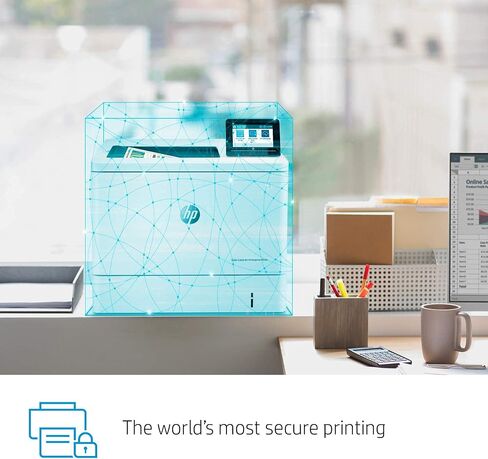HP Color Laserjet Enterprise M555dn Duplex Printer (7ZU78A) (Renewed) in Kuwait
