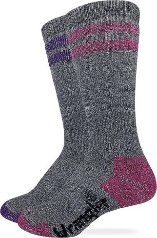Wrangler Ladies Merino Wool Blend Marl Boot Socks, Assorted, (M) W 6-9, 2 Pair in Saudi Arabia