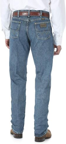 بنطلون جينز رجالي ماركة Wrangler George Strait Cowboy Cut الأصلي, أزرق, One Size in Kuwait