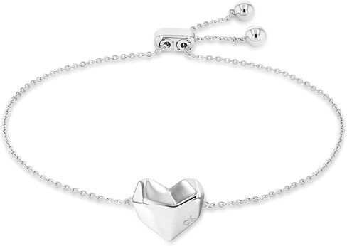 سوار سلسلة نسائي من مجوهرات كالفن كلاين، اللون: فضي (الموديل: 35000038) in Kuwait