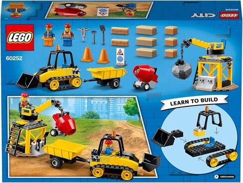 LEGO 60252 City Great Vehicles Construction Bulldozer in Kuwait