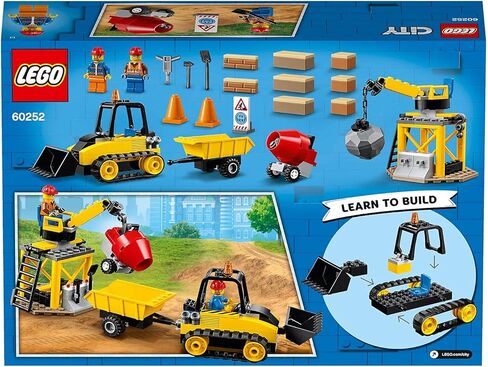 LEGO 60252 City Great Vehicles Construction Bulldozer in Kuwait