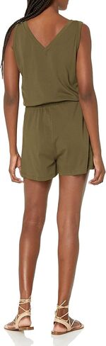 Calvin Klein womens Essential Sleeveless Logo Romper in Saudi Arabia