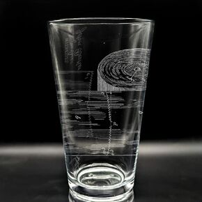 BICYCLE PATENT - 1890 Engraved Beer Pint Glass | Inspired by Historical Inventions Innovations & Machines | Great Collectible Gift Idea & Unique Decor! in Kuwait