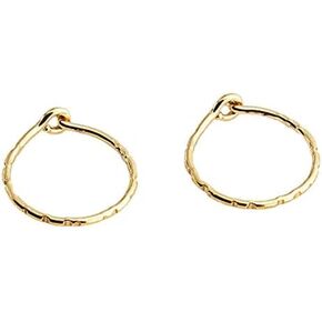 14K Gold Filled 8mm Delicate Hammered Small Tiny Thin Hoop Set Earrings Cartilage Nose Ring Piercing (8mm | 22 gauge, 14K Gold filled | Delicate Hammered) in Saudi Arabia