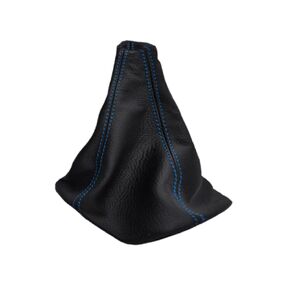Genuine Real Leather Replacement Shift Boot Cover For 2006 2007 2008 2009 2010 Compatible With Hummer H3 Automatic Tansmission Shifter (Made in USA) (Red Stitching) in Kuwait