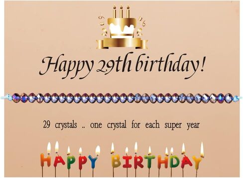 Amethyst Birthday Bracelet Crystal Beads Birthday Jewelry Bracelet Braided String Adjustable Bracelet Jewelry for Women (10 th Birthday Jewelry) in Saudi Arabia