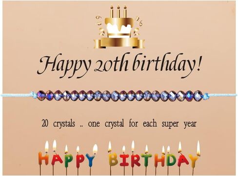 Amethyst Birthday Bracelet Crystal Beads Birthday Jewelry Bracelet Braided String Adjustable Bracelet Jewelry for Women (10 th Birthday Jewelry) in Saudi Arabia