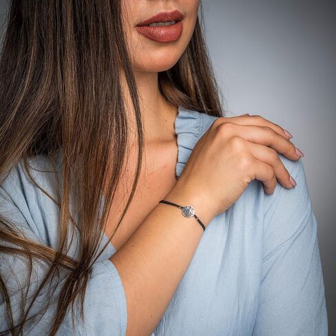 Made by Nami Cute Stretch Bracelet for Girls & Women - Elastic Friendship Bracelets for Best Friends, Mother & Daughter - Lucky Charm & Talisman - Valentine's Day Gift (Guardian Angel) in Kuwait