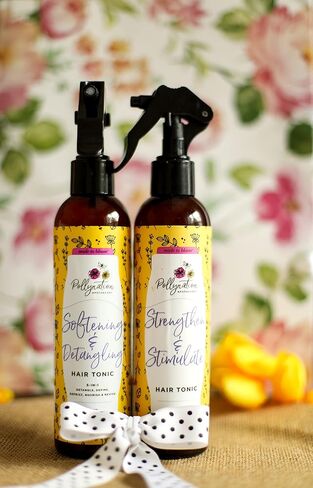 منشط لتقوية وتحفيز الشعر (8 أونصة) | منشط نمو الشعر ومضاد للكسر لجميع أنواع الشعر | مكونات طبيعية عضوية لنمو الشعر وإصلاحه | مصنوع يدويًا، نقي 100% in Kuwait