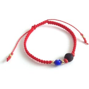 الأحمر سلسلة حماية الكبار الحجم سوار عين الشر حقيقية Azabache Pulsera para el Mal de Ojo in Saudi Arabia
