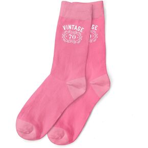 جوارب هدية عيد الميلاد السبعين فكرة تذكار للسيدات بعمر 70 عامًا (مقاس 6-9) in Kuwait