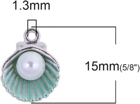 Charms to Fit Modern Style Charm Bracelets (Silver, Palm Tree Charm) in Saudi Arabia