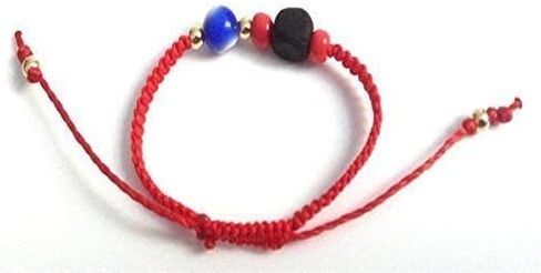 الأحمر سلسلة حماية الكبار الحجم سوار عين الشر حقيقية Azabache Pulsera para el Mal de Ojo in Saudi Arabia