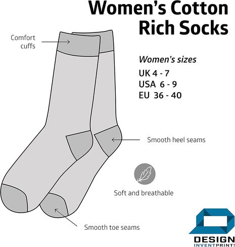 جوارب هدية عيد الميلاد السبعين فكرة تذكار للسيدات بعمر 70 عامًا (مقاس 6-9) in Kuwait