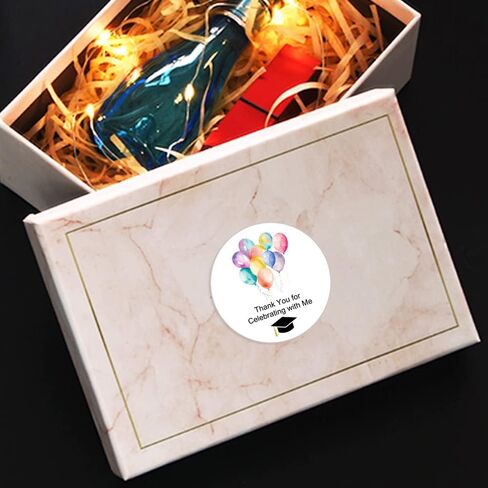 120x Birthday Sticker, Birthday Favor, Celebration Sticker, Cupcake Sticker, Thank You For Celebrating With Me Sticker, Baby Shower Favors, Envelope Seals, Invitation Labels (Birthday) in Kuwait