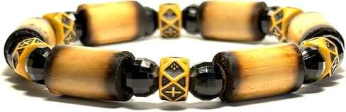 Unisex LightWeight Stretch Bracelets from Ghana - Handmade African Bracelet (Style 3) in Saudi Arabia