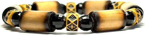 Unisex LightWeight Stretch Bracelets from Ghana - Handmade African Bracelet (Style 3) in Saudi Arabia