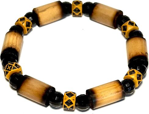 Unisex LightWeight Stretch Bracelets from Ghana - Handmade African Bracelet (Style 3) in Saudi Arabia
