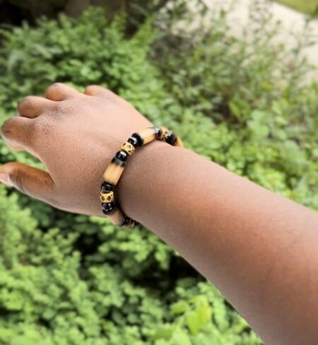 Unisex LightWeight Stretch Bracelets from Ghana - Handmade African Bracelet (Style 3) in Saudi Arabia