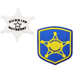 Sheriff Halloween Costume Embroidered iron on Patches in Saudi Arabia