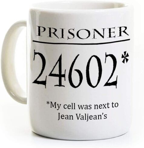 كوب قهوة Prisoner 24602 - Les Misérables - هدية لمحبي برودواي in Saudi Arabia