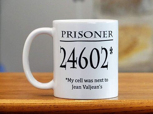 كوب قهوة Prisoner 24602 - Les Misérables - هدية لمحبي برودواي in Saudi Arabia