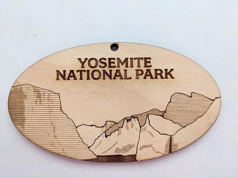 Yosemite National Park Christmas Ornament/California/Gift for Traveler/National Park Ornament/Souvenir in Saudi Arabia